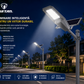Lampa Stradala Solara JORTAN 1000W cu Panou Solar, Telecomandă, IP67, LED SMD, Senzor Crepuscular