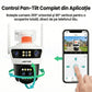 JORTAN JT-7 – Cameră de Supraveghere WiFi PTZ 12MP cu 4 Lentile, Alarmă Inteligentă și Control 355°+Aplicatie Yoosee