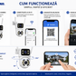 Camera de Supraveghere Wi-Fi JORTAN PTZ Dubla 6MP – Zoom Optic 5X, Vedere Nocturnă Color, Audio Bidirecțional, IP66