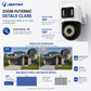 Camera de Supraveghere WiFi JORTAN Dual Lens 6MP PTZ, Rotire 355°, Vedere Nocturnă Color, Audio Bidirecțional, IP66, Detectare Mișcare