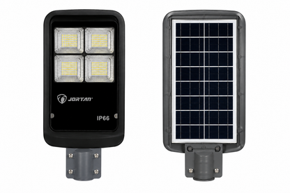 Lampa Solara Stradala 300W Jortan - Iluminat Exterior cu Panou Fotovoltaic, Telecomanda