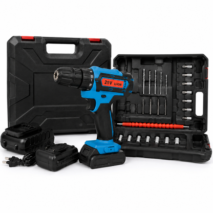 Set Bormașină 21V – Putere și Precizie pentru Orice Proiect