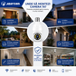 Camera Wi-Fi Inteligenta JORTAN JT-9296 cu Dulie E27, Rotire 355°, Audio Bidirecțional și Vedere Nocturnă