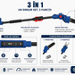 Foarfeca Electrica si Fierastrau cu Lanț 3 în 1, fără Perii (Brushless), cu Prelungitor Telescopic, Acumulator Li-Ion 48V
