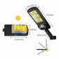 Set 4x Lampa Solara LED JORTAN cu 8 Celule LED si Senzor de Mișcar