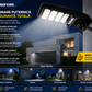 Lampa  Solara JORTAN  cu Camera 4G – Iluminare LED Inteligentă cu Senzor de Mișcare, IP66, Telecomandă și Panou Solar Integrat