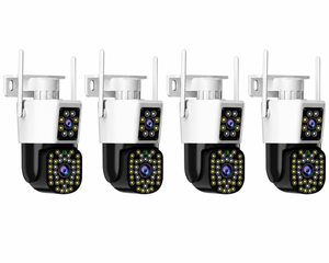 Set 4x Camera Duala WiFi Jortan - 6MP, Full HD 4K