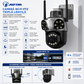 Camera de Supraveghere Wi-Fi JORTAN JT-8856 – Tripla Lentila, 12MP Ultra HD, Zoom Optic 5X, PTZ 355°, Vedere Nocturnă Color, IP66