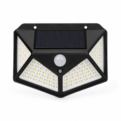 Lampă Solară LED de Perete cu Senzor de Mișcare – 100 LED-uri