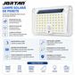 Lampă Solara LED JORTAN 90 LED-uri, Senzor de Mișcare, Panou Solar Integrat, IP66, Iluminare Automată pentru Exterior