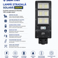 Lampa Stradala Solara LED JORTAN Brics300W cu Senzor de Mișcare și Panou Solar Integrat