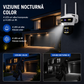 JORTAN 5 – Cameră IP PTZ 9MP cu Triple Lens, Zoom 8x și Vedere Nocturnă Color