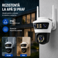 JORTAN 6 – Cameră IP PTZ 9MP cu Triple Vision și Monitorizare Inteligentă 360°