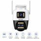 Jortan-Camera Tripla JT-9999 PRO, 3 Lentile 9MP, WiFi/LAN, Vizualizare Nocturna Clara, Audio Bidirectional
