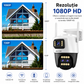 Jortan-Camera Tripla JT-9999 PRO, 3 Lentile 9MP, WiFi/LAN, Vizualizare Nocturna Clara, Audio Bidirectional