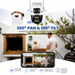Jortan-Camera Tripla JT-9999 PRO, 3 Lentile 9MP, WiFi/LAN, Vizualizare Nocturna Clara, Audio Bidirectional