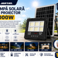Proiector Solar LED SV 1000W cu Telecomandă și Panou Solar