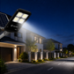 Lampa Solara Stradala 300W Jortan - Iluminat Exterior cu Panou Fotovoltaic, Telecomanda