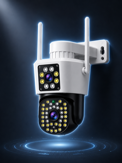 Camera Duala WiFi Jortan - 6MP, Full HD 4K