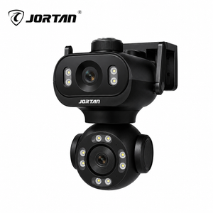 Cameră de Supraveghere WiFi JORTAN JT-9680 Dual Lens 6MP, PTZ 355°, Zoom Hibrid 8X, AI Tracking, Viziune Nocturnă Color, Audio Bidirecțional, Alarmă Inteligentă, IP66