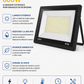 Proiector LED JORTAN 600W – Putere Maximă, IP66, Lumină Alb Rece 6500K