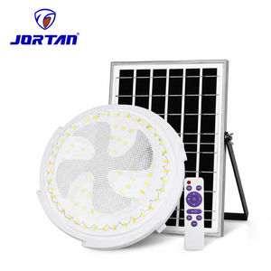 Lampa Solară LED de Tavan JORTAN 100W cu Panou Solar și Telecomandă – IP44, Iluminare Puternică