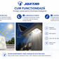 Lampă Solară de Tavan JORTAN 60W cu Panou Solar și Telecomandă