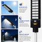 Lampa Solara Stradala JORTAN JT-H800 800W cu Senzor de Mișcare