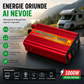 Invertor Auto 1000W 12V → 220V cu Port USB – Convertor Tensiune pentru Mașină