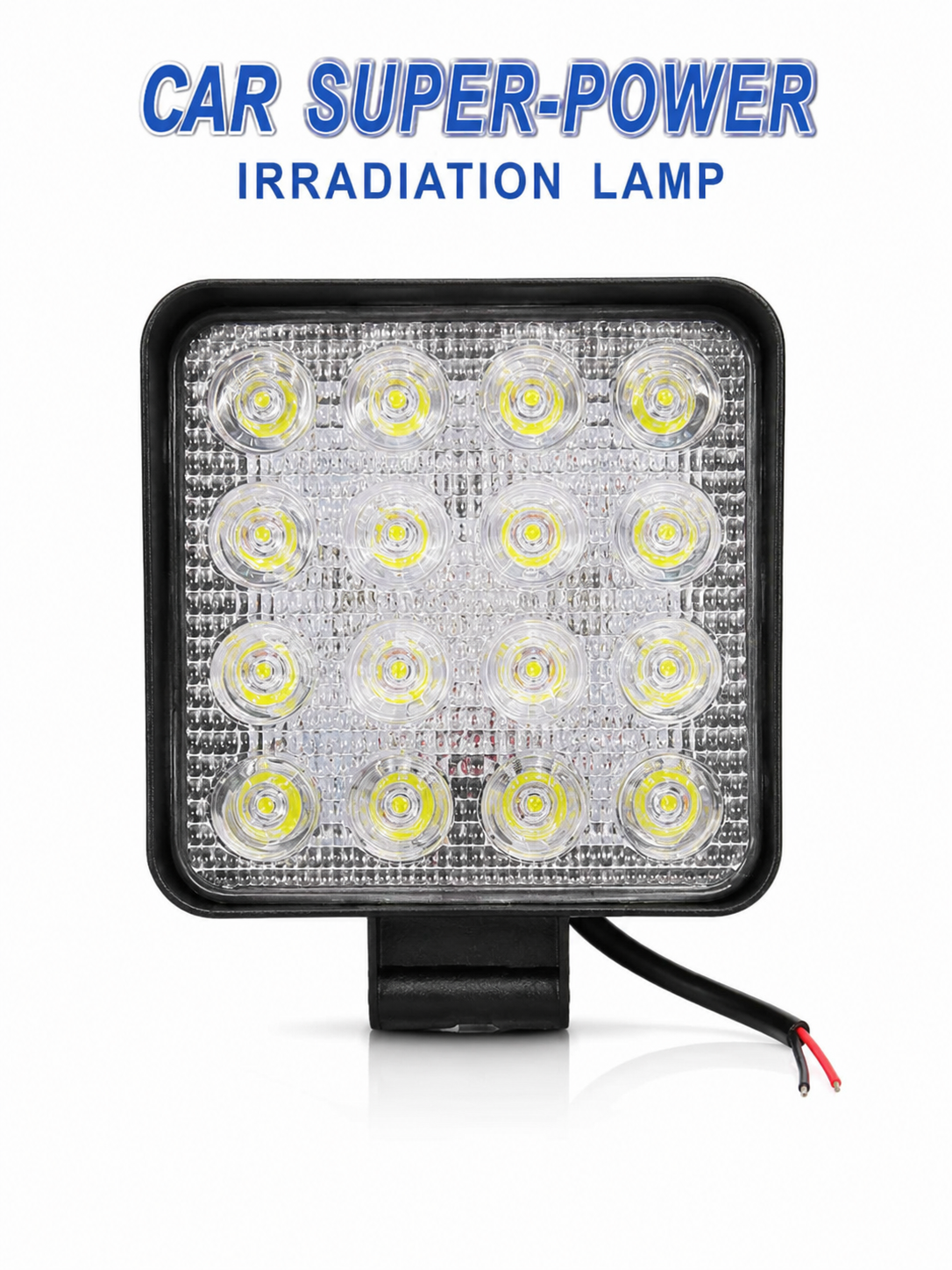 Proiector LED Auto 48W – Lampă Auxiliară Off-Road, IP67, 10-30V
