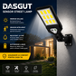 Lampă Stradală Solară DASGUT cu Senzor de Mișcare și Telecomandă – 60 LED