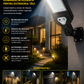 Lampă Solară LED DASGUT cu Senzor de Mișcare – Iluminare Automată pentru Exterior