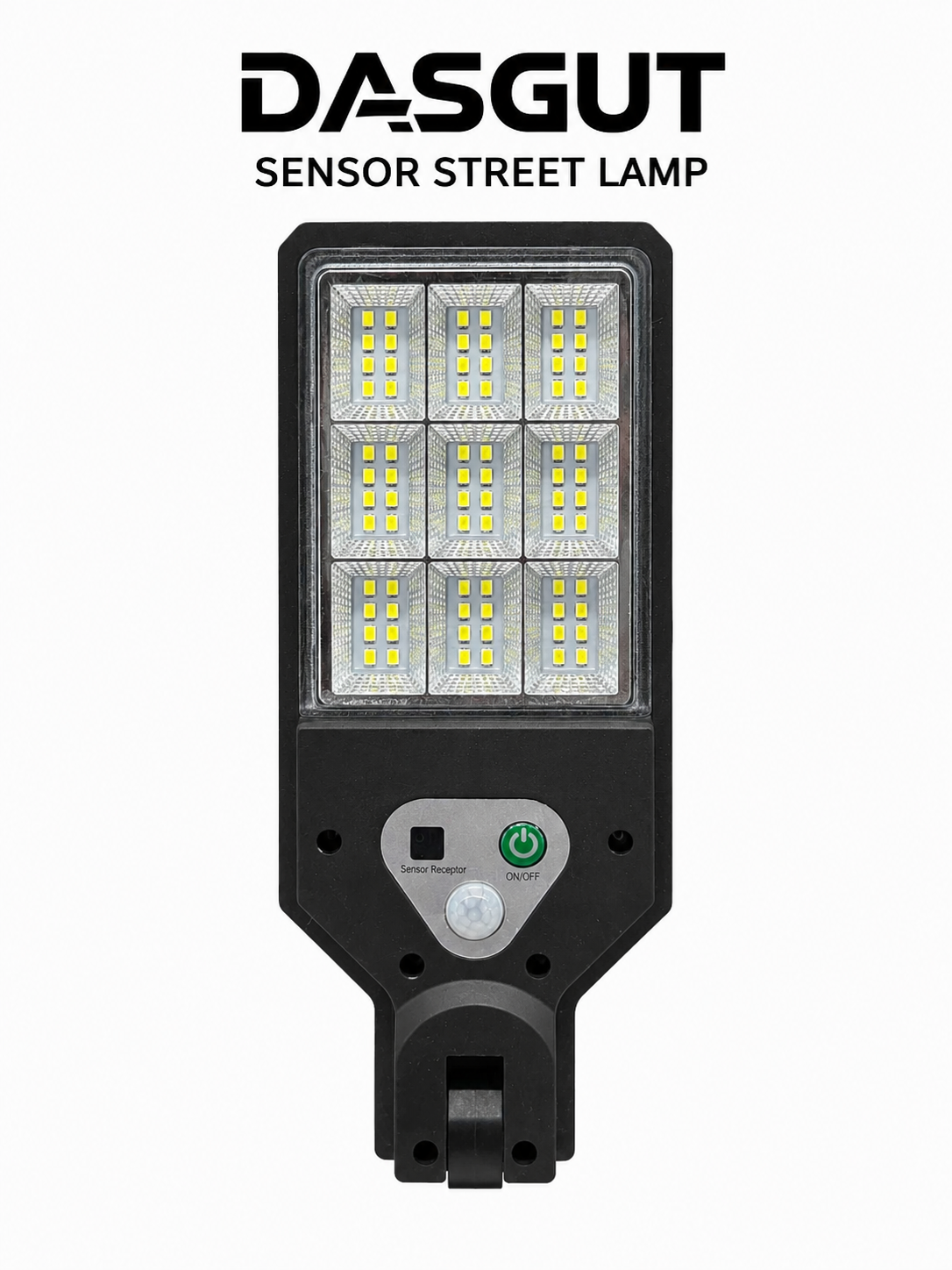 Lampă Solară LED DASGUT cu Senzor de Mișcare – 90 LED SMD | Iluminare Puternică pentru Exterior