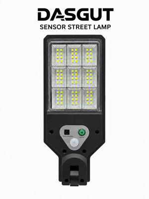 Lampă Solară LED DASGUT cu Senzor de Mișcare – 90 LED SMD | Iluminare Puternică pentru Exterior