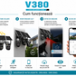 Cameră Supraveghere Solară V380 4G WiFi – Panou Solar, Zoom 10X, Vedere Nocturnă Color, Audio Bidirecțional, Detectare Mișcare PIR
