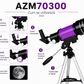 Telescop Astronomic AZM70300 – Observă Luna, Planetele și Stelele