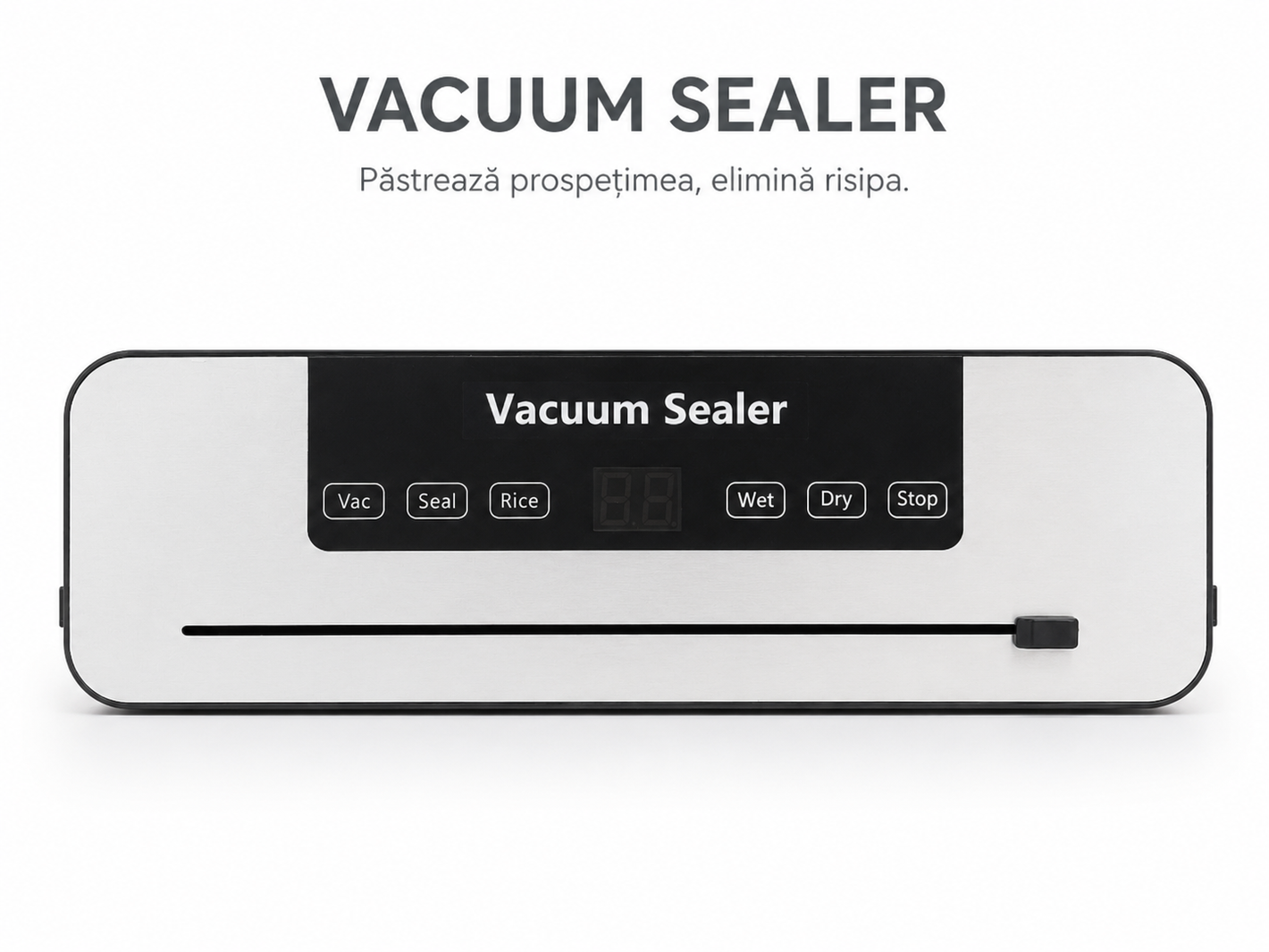 Aparat de Vidat Vacuum Sealer – Sigilare Rapidă pentru Păstrarea Alimentelor Proaspete