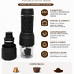 Espressor Portabil 3 în 1 – Compatibil Capsule Nespresso®, Dolce Gusto® și Cafea Măcinată