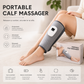 Aparat Portabil pentru Masaj Gambe, Compresie cu Aer 360°, 6 Moduri, 2 Niveluri Încălzire, Reîncărcabil USB, Gri