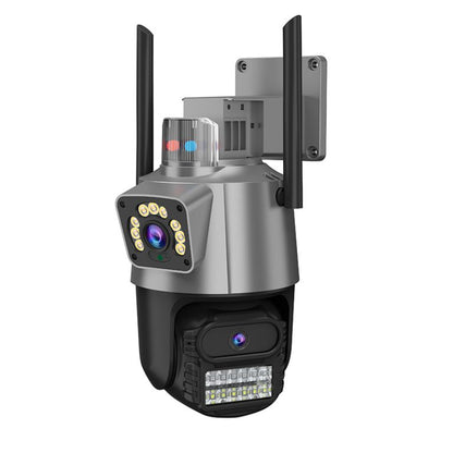 JT-9687PRO Camera IP Dual Jortan, WiFi/LAN, 6MP , 360° Panoramic, LED IR/White Smart