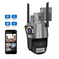 JT-9687PRO Camera IP Dual Jortan, WiFi/LAN, 6MP , 360° Panoramic, LED IR/White Smart