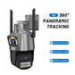 JT-9687PRO Camera IP Dual Jortan, WiFi/LAN, 6MP , 360° Panoramic, LED IR/White Smart