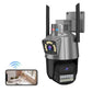 JT-9687PRO Camera IP Dual Jortan, WiFi/LAN, 6MP , 360° Panoramic, LED IR/White Smart