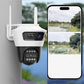 JORTAN 4 – Cameră IP PTZ Dual Lens 6MP cu Monitorizare pe Două Canale și Urmărire Inteligentă