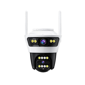 JORTAN 4 – Cameră IP PTZ Dual Lens 6MP cu Monitorizare pe Două Canale și Urmărire Inteligentă