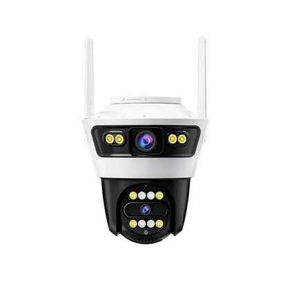 JORTAN 4 – Cameră IP PTZ Dual Lens 6MP cu Monitorizare pe Două Canale și Urmărire Inteligentă