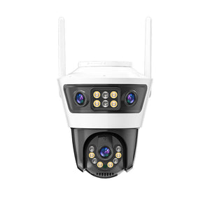 JORTAN 6 – Cameră IP PTZ 9MP cu Triple Vision și Monitorizare Inteligentă 360°