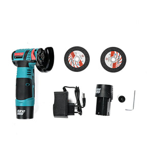 Mini Polizor Unghiular Flex Electric cu Acumulator, Portabil, 12V, Disc 76/10mm
