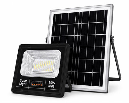 Proiector cu Panou Solar Jortan Clasic 50W