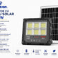 Proiector LED Solar JORTAN SV1000W cu Panou Solar si Telecomanda